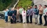 Foto-Foto di Tikungan Sitinjau Lauik, Rombongan Arteria Dahlan Tuai Kritik Warganet