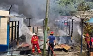 Satu Rumah Terbakar di Padang, Api Nyaris Merambat ke Bangunan Lain