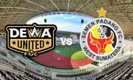 Susunan Pemain Resmi Dewa United vs Semen Padang FC, Ini Daftar Lengkapnya