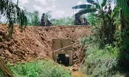 Pemkab Dharmasraya Pasang 9 Box Culvert Tangani Jalan Amblas di Sungai Rumbai