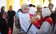 83 Jemaah Calon Haji Dharmasraya Dilepas ke Tanah Suci, Ini Pesan Bupati Annisa