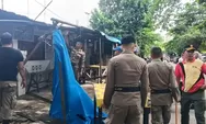 Lapak PKL di Jalan Gereja Padang Diamankan Satpol PP, Barang Pedagang Diamankan