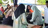 Masyarakat Pulau Punjung Antusias Sambut Pasar Murah Pemkab Dharmasraya
