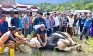 Wilayah Terdampak Banjir Bandang di Agam Jadi Lokasi Penyembelihan Hewan Kurban Presiden