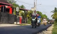 Jalan Belakang Eks RSUD Sungai Dareh Diaspal, Pemkab Dharmasraya Genjot Penataan Kawasan Strategis