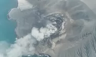 25 Jam Erupsi Menerus Anak Krakatau Berakhir, Ini Kondisi Terbarunya