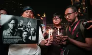 PFI Jakarta Gelar Doa Bersama untuk 5 Jurnalis Hilang Kontak di Perairan Gunung Anak Krakatau