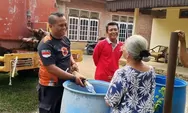 634.500 Liter Air Bersih Disalurkan ke 29 Nagari di Dharmasraya Saat Kekeringan