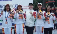 Bupati Annisa Jadi Magnet di Arena Akuatik Porprov Sumbar 2026, Dharmasraya Tambah Dua Medali Emas