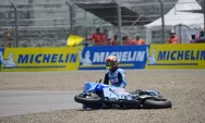 Fermín Aldeguer Crash di Tikungan 16 saat Kualifikasi MotoGP Mandalika 2026