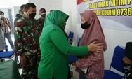 KSAD Jenderal Andika Perkasa Beri Santunan ke Puluhan Anak Yatim Piatu Korban Covid-19 di Batang