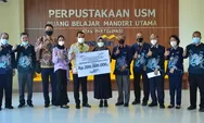 Salurkan CSR, Bank Mandiri Bantu Pengadaan Perpustakaan USM Semarang