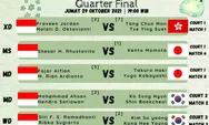 Babak Perempat Final Yonex French Open 2021, Berikut Line-Up dan Pemain Indonesia