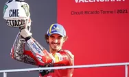 Menang MotoGP Valencia 2021, Francesco Bagnaia Calon Penerus Valentino Rossi?