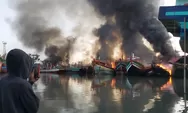 Kebakaran Galangan Kapal Kota Tegal, Kerugian Ditaksir Capai Rp45 Miliar
