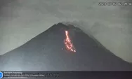 Gunung Merapi 15 Kali Keluarkan Lava Pijar