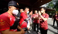 Persis Solo vs RANS Cilegon FC : Gibran Lepas 100 Suporter ke Bogor