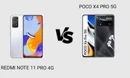 Ini Perbandingan Spesifikasi HP Redmi Note 11 Pro 4G vs HP POCO X4 Pro 5G, Buat Kamu yang Suka Compare!
