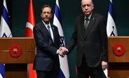 Setelah 14 Tahun,Presiden Turki, Tayyip Erdogan Bertemu Dengan Presiden Israel Isaac Herzog