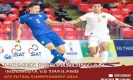 Jadwal Pertandingan Final AFF Futsal 2022 Timnas Indonesia Vs Thailand, Ayo Dukung Timnas Futsal Indonesia