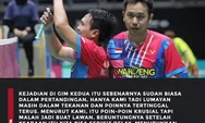Gila! The Daddies Tetap Unggul Walau Diduga Dicurangi Wasit Pada 32 Besar Malaysia Open 2022