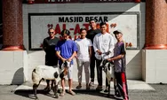 Rayakan Idul Adha, Nusantara United FC Salurkan Hewan Kurban di Salatiga