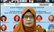 Teliti Teks Iklan Kuliner Semarang, Dosen UPGRIS Raih Doktor