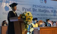 Profesor Harjito Dikukuhkan Jadi Guru Besar di UPGRIS
