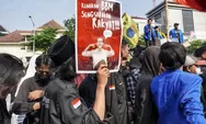 Tolak Kenaikan BBM, Mahasiswa dan Buruh Semarang Demo di Kantor Gubernur Jateng, Ini Tuntutannya