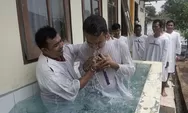 Penebusan Dosa, 11 Narapidana Lapas Semarang Terima Sakramen Baptis