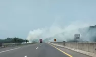 Pembakaran Jerami Terjadi di Jalan Tol Batang-Semarang, Kepala DLH Layangkan Surat ke Kades