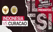 Link Nonton Live Streaming Timnas Indonesia Vs Curacao FIFA Matchday 24 September 2022 Pukul 20.00 WIB Seru