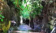 Ada sendang unik diatas air terjun, wisata tersembunyi Jombang ini punya view mirip terowongan rahasia