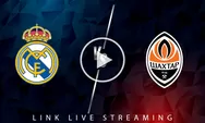 Link Live Streaming Real Madrid vs Shaktar Donetsk Liga Champions Malam Ini Kick Off 02.00 WIB