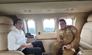 WOW, Presiden Jokowi Ajak Bupati Bangka Selatan Riza Herdavid Terbang Bersama