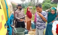 Polsek Tenjo Polres Bogor Bantu Warga Yang Kesulitan Dapatkan Air Bersih