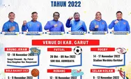  Simak!! Jadwal Pertandingan Olahraga Porprov XIV Jawa Barat 2022 yang di Gelar di Kabupaten Garut