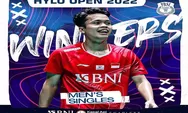Update Rangking BWF Usai Hylo Open 2022, Rehan Naufal/Lisa Ayu Naik 4 Peringkat, Anthony Ginting Stabil
