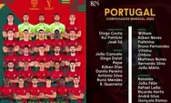 Daftar Pemain dan Jadwal Pertandingan Timnas Portugal di Piala Dunia 2022 Qatar
