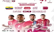 Head to Head Qatar Vs Ekuador Jelang Pertandingan Piala Dunia 20 November 2022, Kekuatan Seimbang Kedua Tim