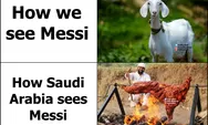 Komentar Netizen Indonesia Terhadap Kekalahan Argentina Melawan Arab Saudi : Sebut Messi Kambing Kurban!