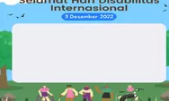 Download Gratis, 25 Link Twibbon Hari Disabilitas Internasional 3 Desember 2022 Stop Sikap Diskriminasi