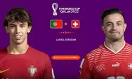 Prediksi Skor Portugal vs Swiss Piala Dunia 2022 Malam Ini Pukul 02.00 WIB, Ronaldo Tidak Main?