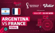 Jadwal dan Link Live Streaming Final Piala Dunia 2022 Argentina vs Prancis, Berikut Penjelasannya