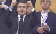 Presiden Prancis Emmanuel Macron Saksikan Langsung Final Piala Dunia 2022 di Lusail