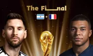 Link Live Streaming Piala Dunia 2022 Gratis SCTV, Final Antara Argentina Melawan Prancis