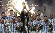 Argentina Juara Piala Dunia 2022, Berjubah Hitam Messi Angkat Trofi Emas