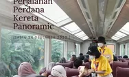 Kereta Panoramic Pertama Akan Segera Dioperasikan di Indonesia, Ini Tanggalnya!