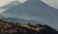 Keindahan Paripurna! Yuk Mendaki ke Wisata Alam Gunung Prau, Jawa Tengah : Bisa Lihat Dua Gunung Sekaligus