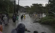 Perum Dinar Indah Semarang Banjir, Warga Bertahan di Atap Rumah, Anak-anak Terjebak dan Panik